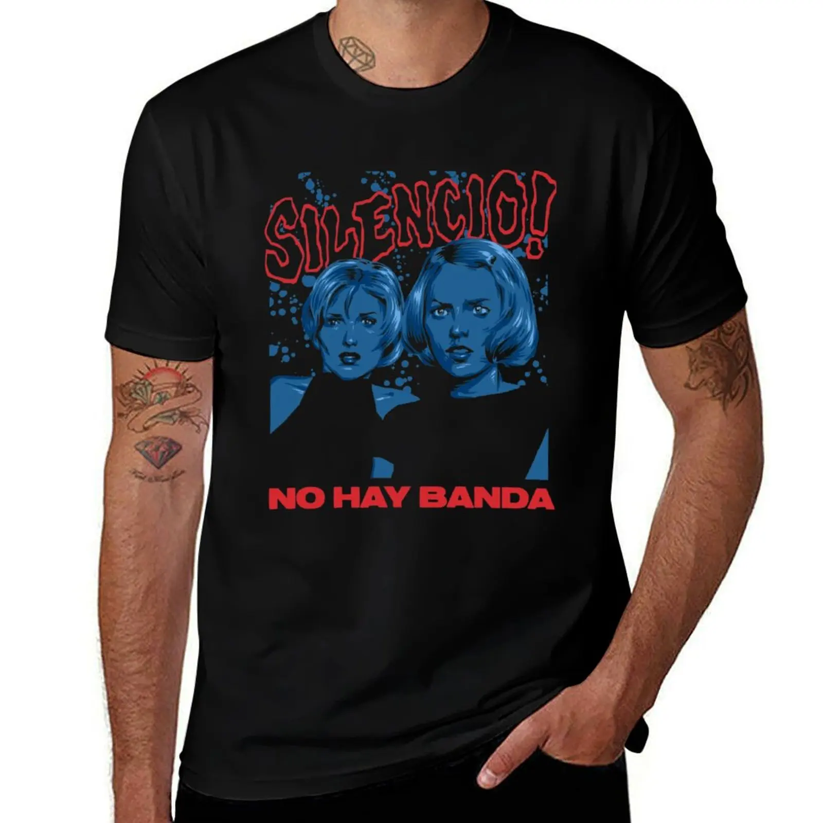

SILENCIO T-Shirt anime t shirts oversize man t shirt designer t shirts designer T-shirt