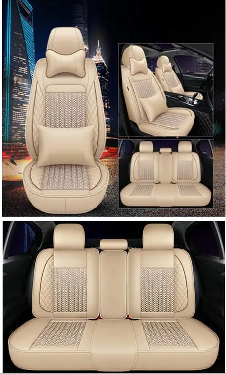 

Чехлы на передние и задние автомобильные сиденья для Nissan Murano Z52 2024-2015, удобные дышащие эко-чехлы на сиденья для Murano 2022