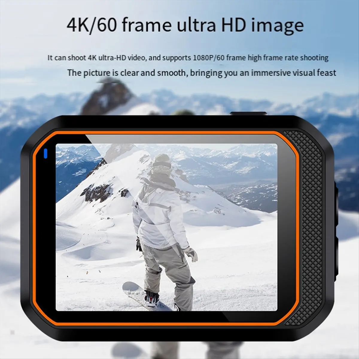 ~【A186Z】4K Action Camera 60FPS with Remote Control Screen Waterproof Sport Camera Drive Recorder Sports Camera DV Action Cam