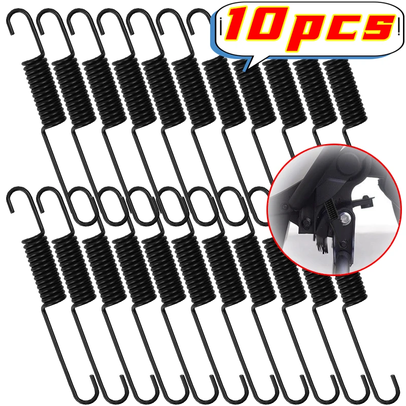 1~10pcs Motorcycle Electric Vehicle Rear Bracket Spring Kickstand Pedal Return Spring Motorcycle Utility Bracket Spring Parts