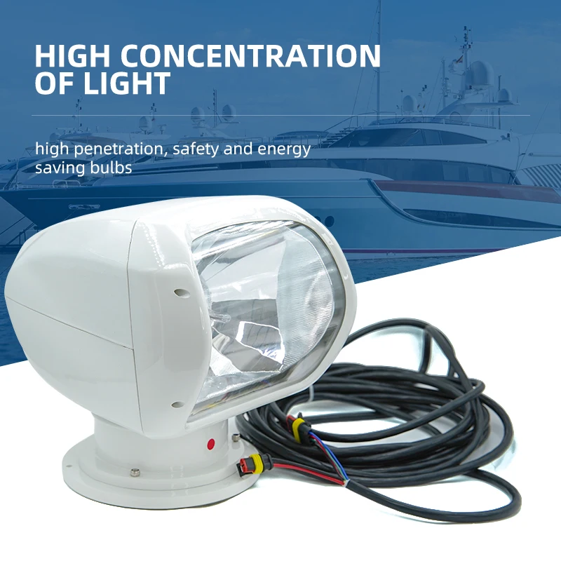 Sea Nautical Searchlight For Boat, Marine Xenon Nautactical Searchlight 24v