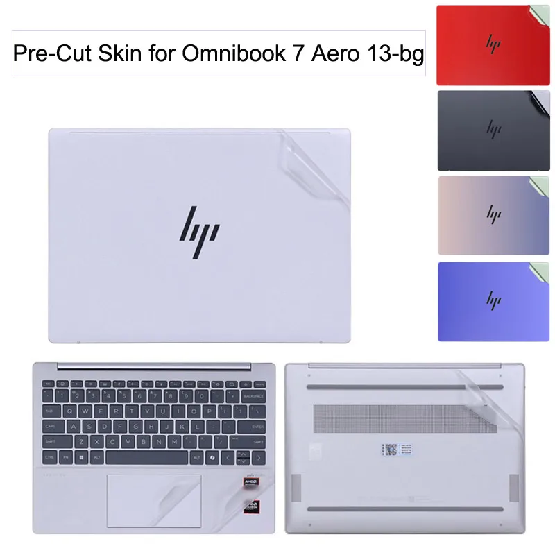 Protector Adhesivo para Laptop HP Omnibook 7 Aero 13-bg 13z-bg, Cubierta para el Reposamanos, Película Protectora para Pavilion Aero 13 13-be2000