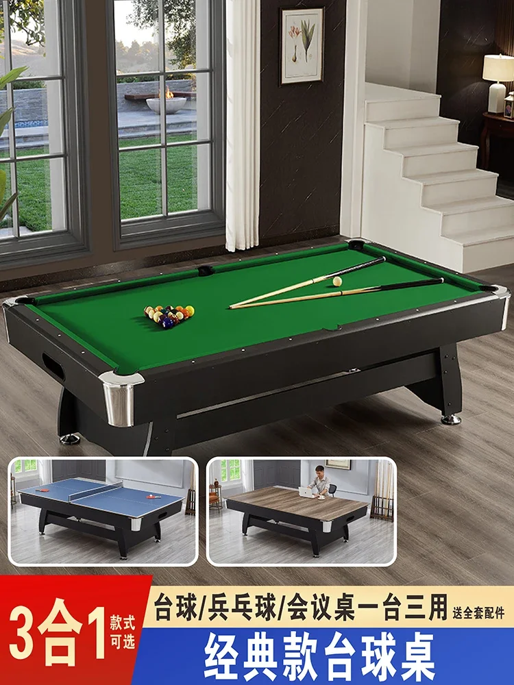 Folding Home Billiard Table Standard Billiard Table Indoor Children's Ball Case Small American Black Eight Adult Table