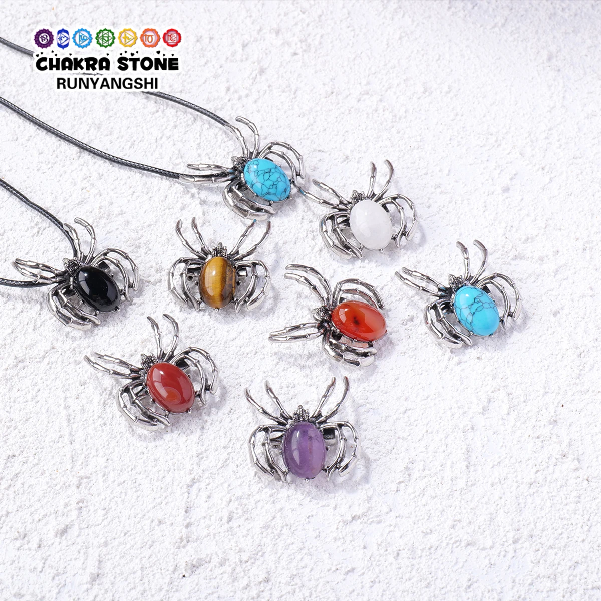 1 шт. натуральный хрустальный драгоценный камень паук в форме животного рукоделие домашнее украшение «сделай сам» двухцелевая брошь подвеска