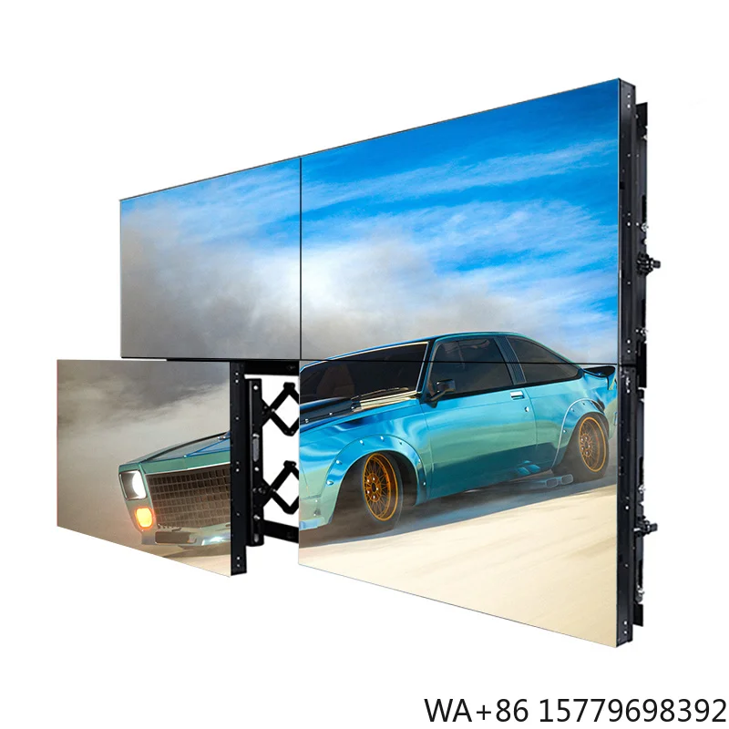 

55 Inch 0.88mm Ultra Narrow Bezel Mount Multiple Screen Wide Digital Advertising LCD Videowall