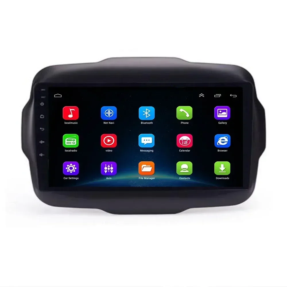 Android 13 For Jeep Renegade 2016 2017 2018 2019-2050 Car Radio Multimedia Video Player GPS Navigation CarPlay Autoradio DSP DVD