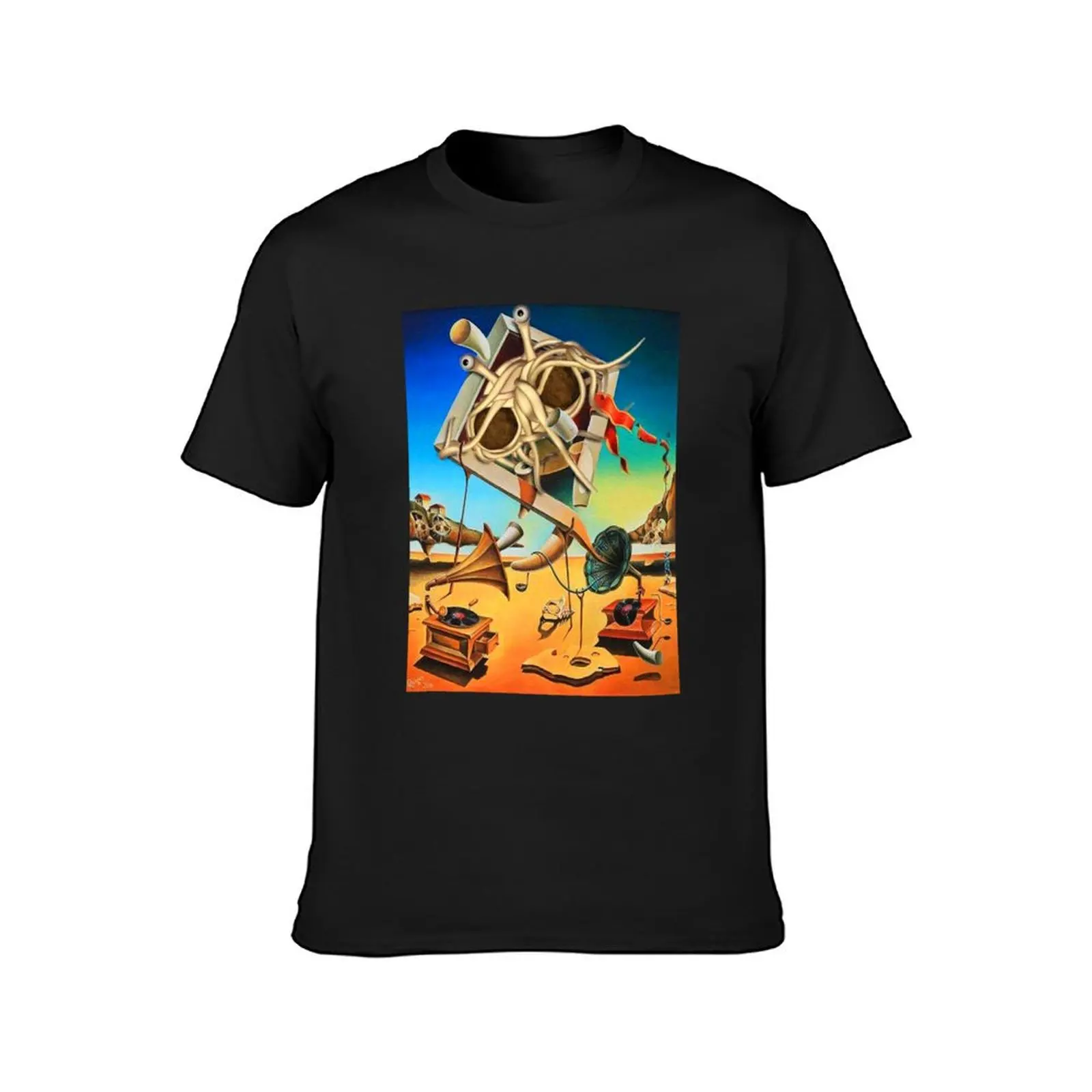 Salvador Dali, 1904-1989, Spain, Salvador Dali Surrealism Art T-Shirt aesthetic clothes sports fans mens workout shirts