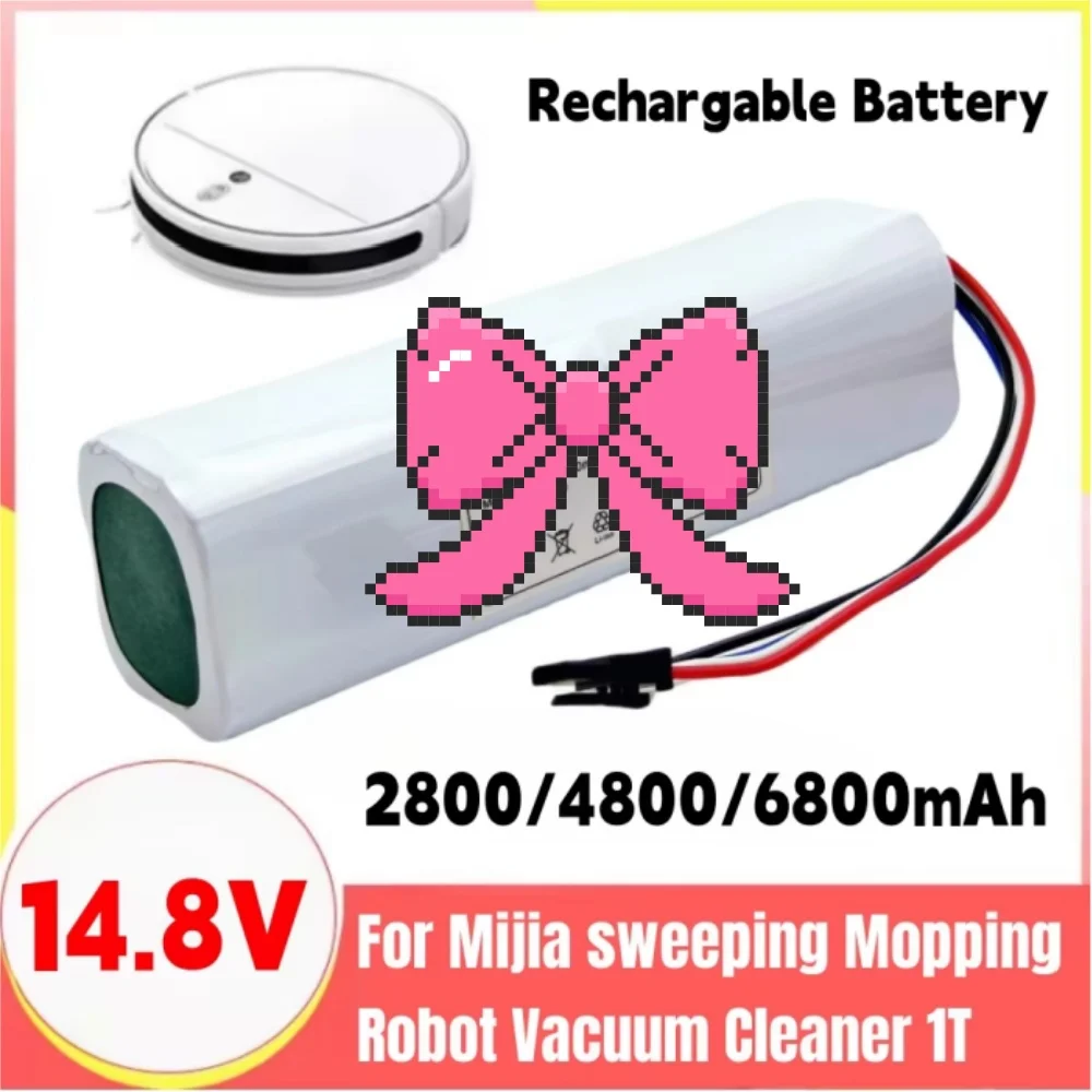 

14.8V 6.8Ah Sweeping Mopping Robot Battery Compatible For Xiaomi Mijia X10+PLUS B101CN OMNI 1S Dreame F9 D9 L10 pro S10 S20 X10