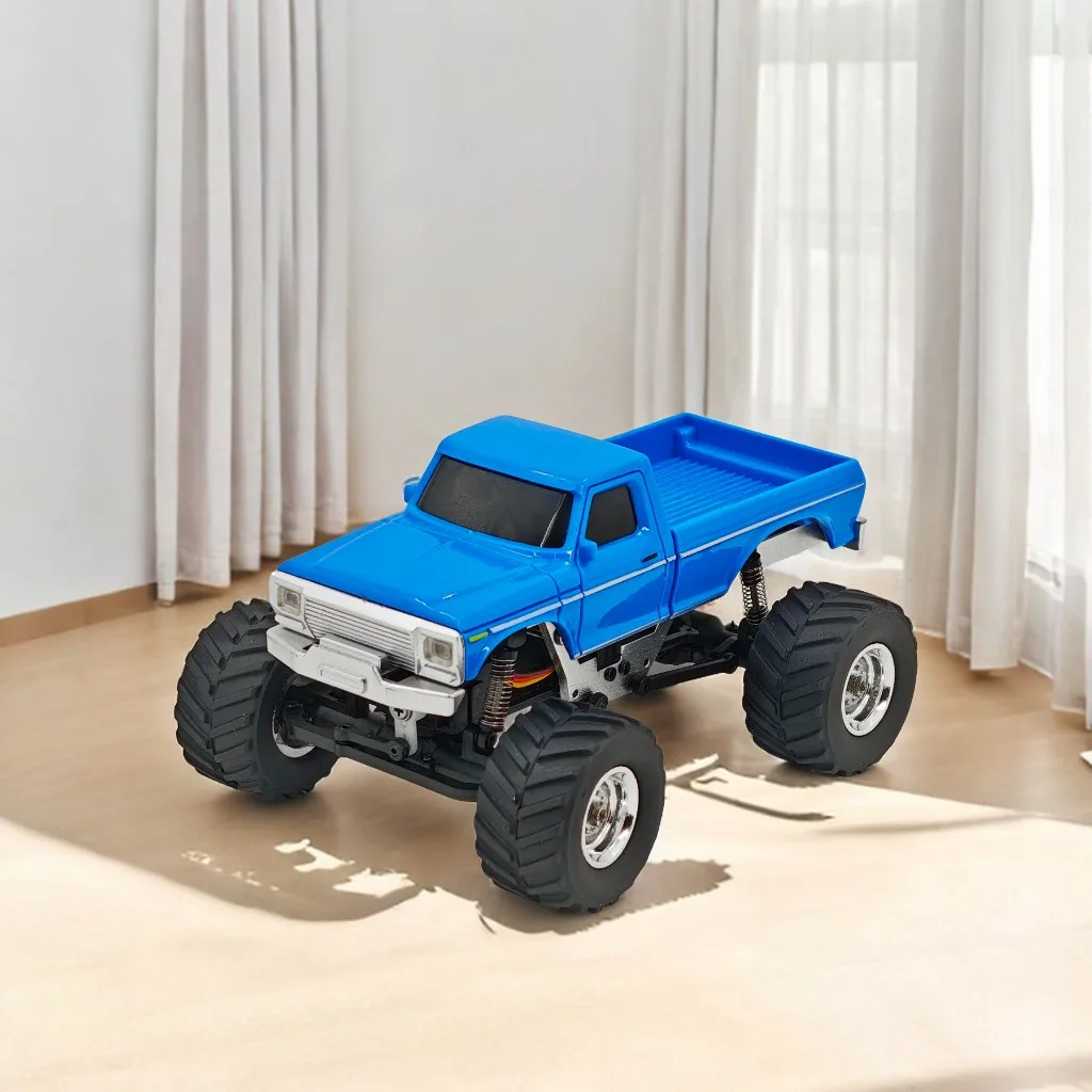1:36 escala todo terreno monster truck rc fora da estrada brinquedo de controle remoto rápido 2.4ghz caminhão elétrico de alta velocidade veículo para meninos adultos