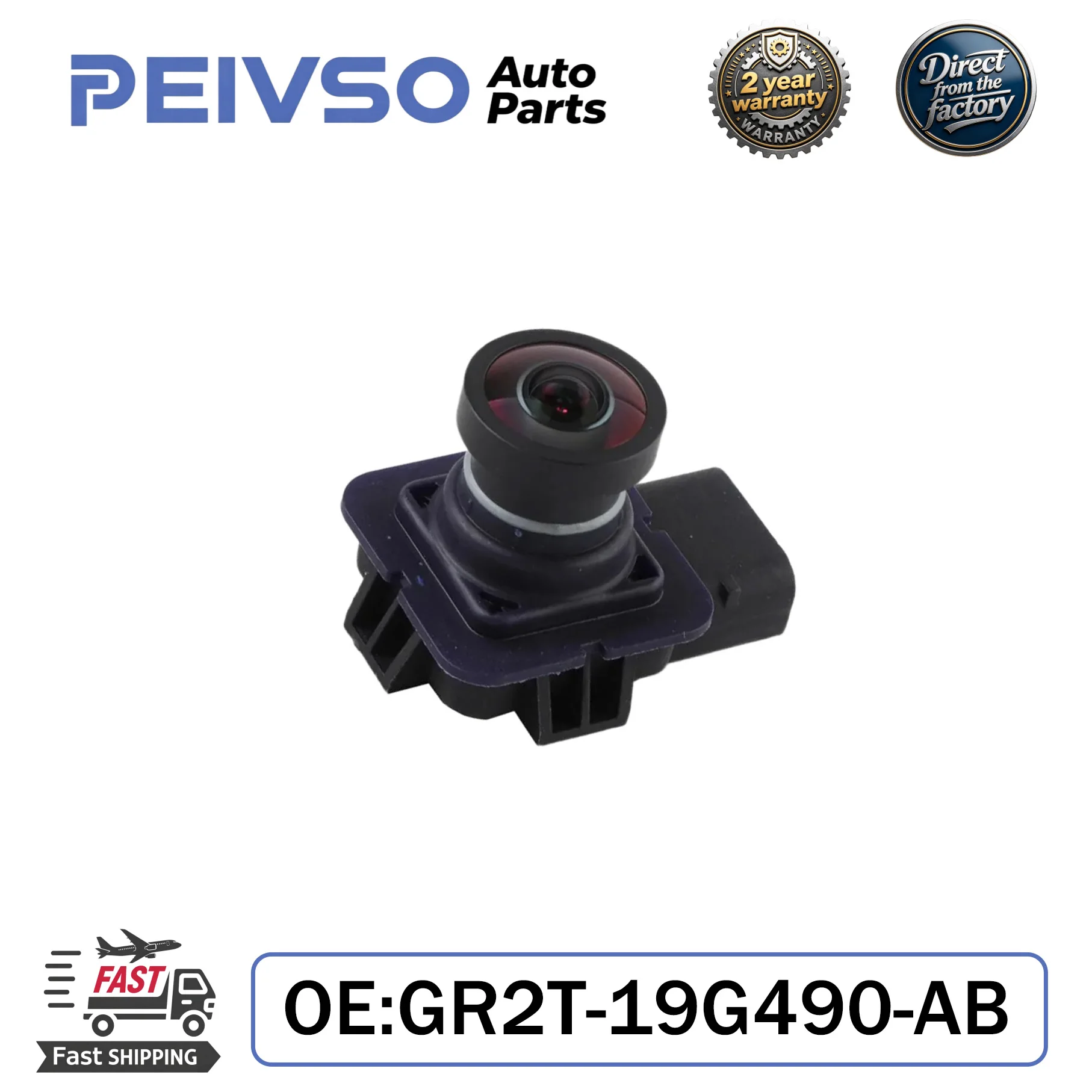 

PEIVSO NEW High Quality GR2T-19G490-AB Rear View Backup Camera Parking for Ford Taurus 2013-2019#GR2T-19G490-AE