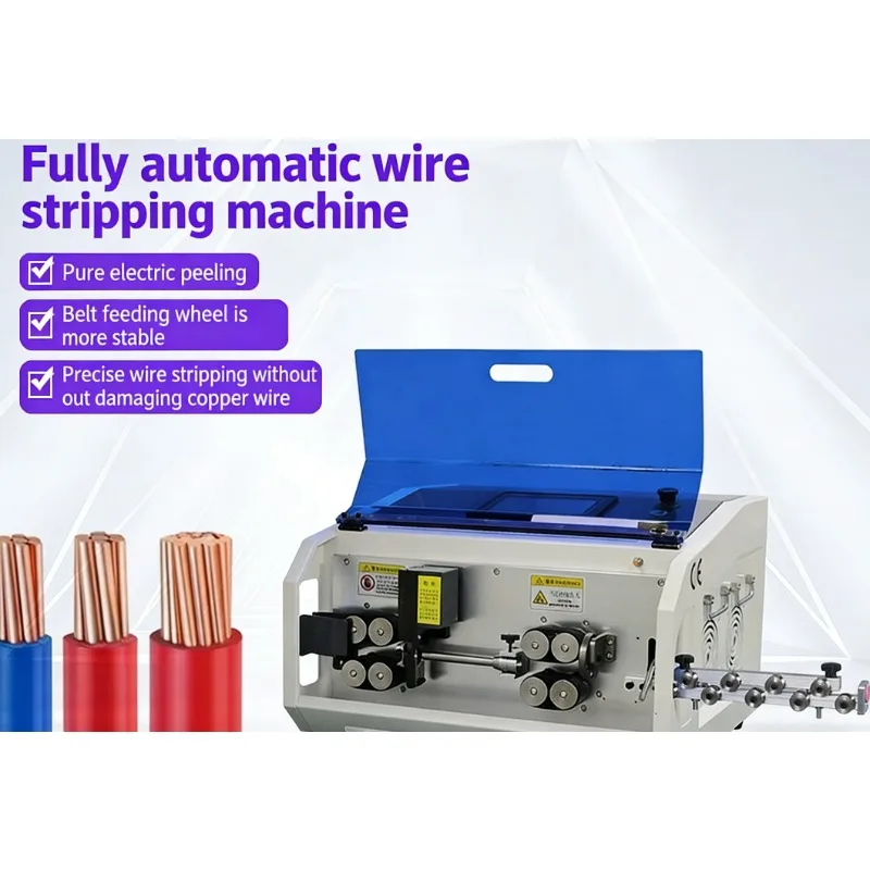 New Energy 70mm² Computer Wire Stripping Machine Large Pure Electric Cable Cutting And Sheathed Cable Peeling Machine