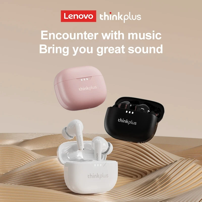 100% original lenovo lp3 pro neue tws kopfhörer drahtlose bluetooth 5,2 geräusch reduzierende ohrhörer hifi sound kopfhörer mit geringer latenz