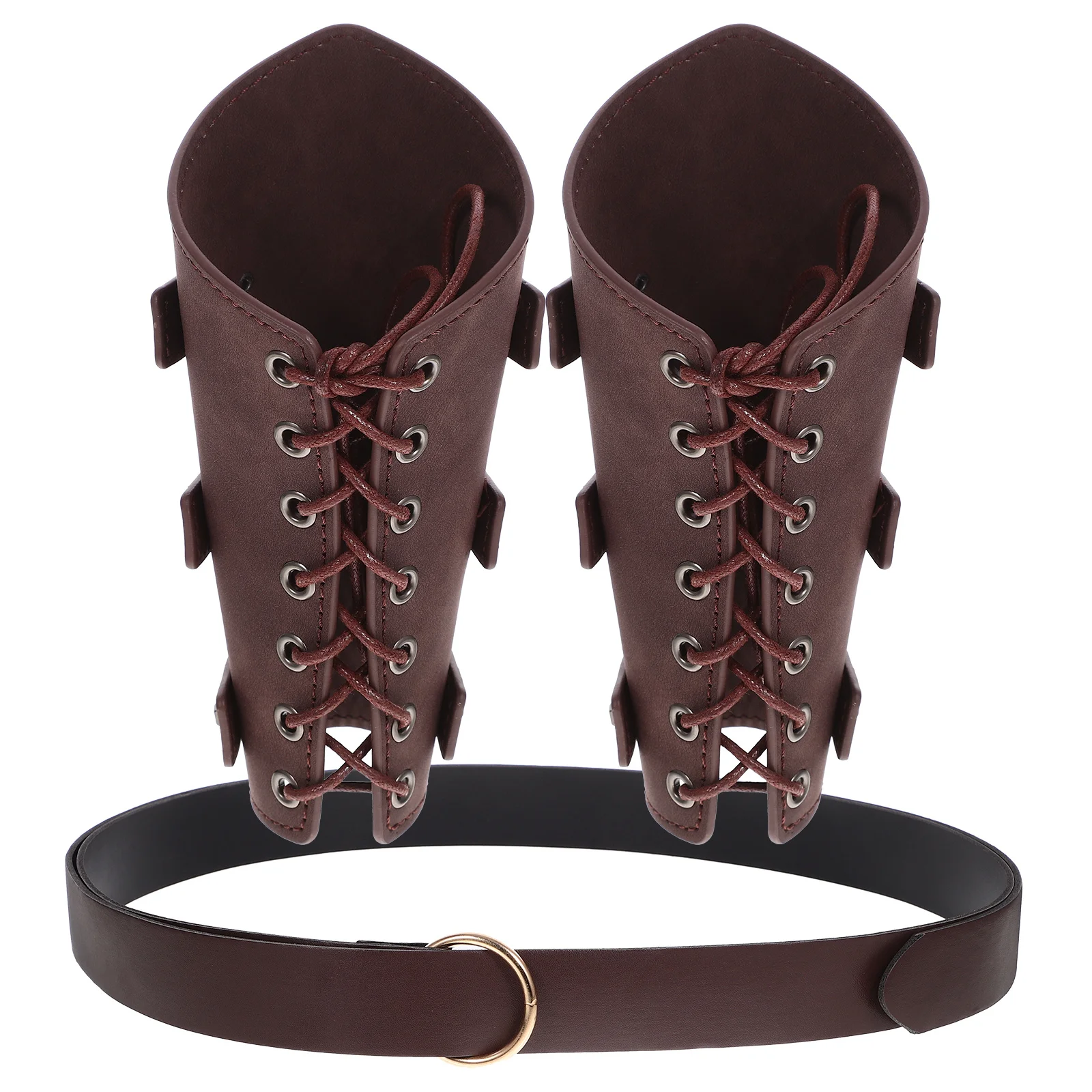 

1Set Waist Belt Medieval Arm Guards Vintage Viking Costume Accessories Renaissance Cosplay Performance Men Women