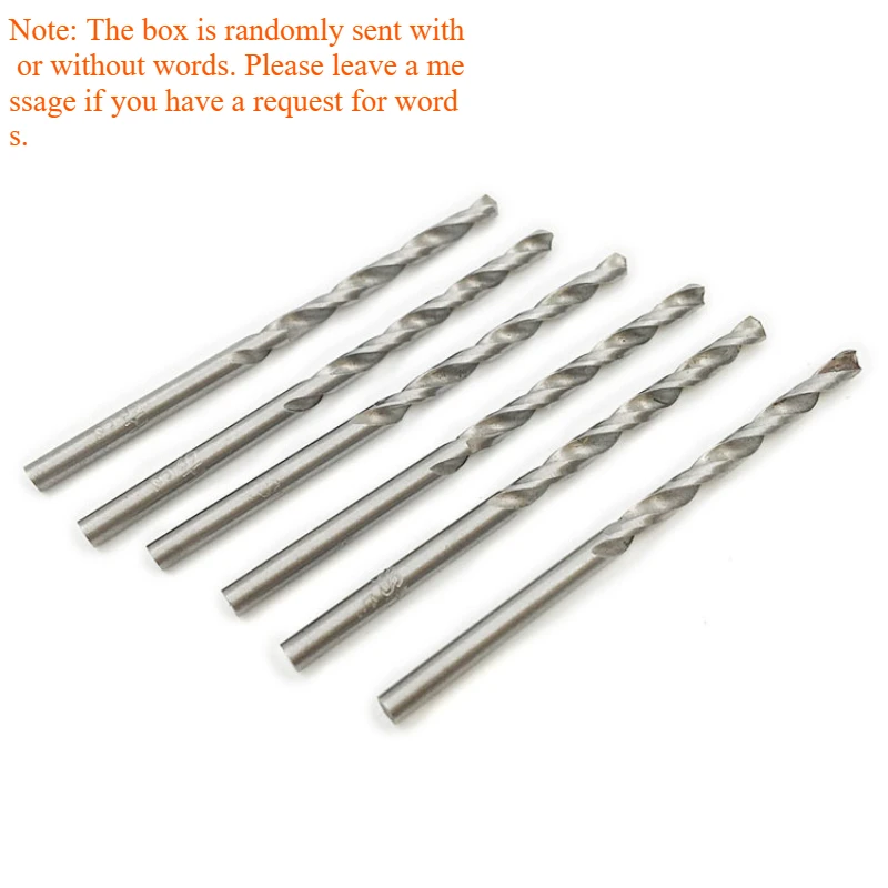 20개/대 0.3mm-1.6mm 미니 고속 강철 트위스트 드릴 비트 세트 마이크로 HSS 드릴 비트 세트 케이스 포함