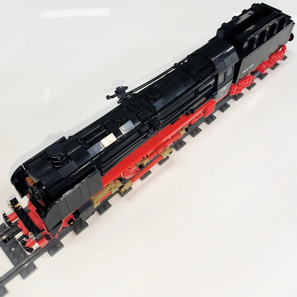 59004 Creative Expert Ideas Steam Train  locomotive Model Moc Railway Express Bricks  Modular Building Blocks Toys 1173pcs