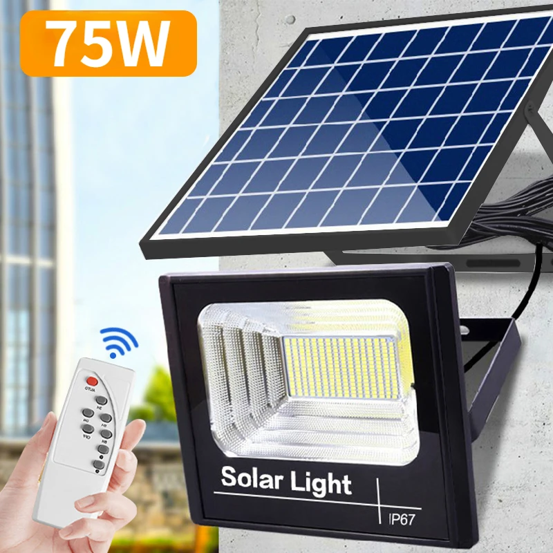 75W Solar Lamps Out…