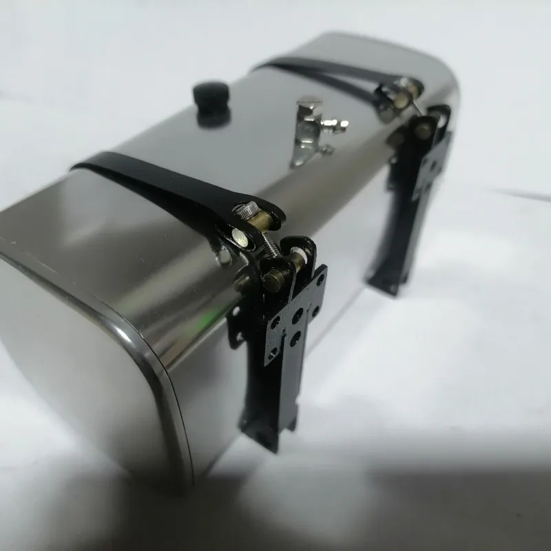 Serbatoio idraulico interamente in metallo da 118 mm per camion ribaltabile Tamiya RC 1/14 SCANIA 770S R620 VOLVO 750 Mercedes-Benz ACTROS 3363 MAN Parti di automobili