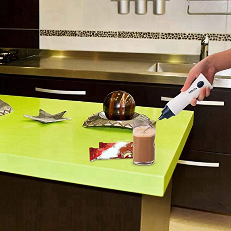 2X miscelatore per caffè elettrico portatile montalatte automatico schiuma per bevande al latte frusta per panna agitatore per cottura frullino per le uova