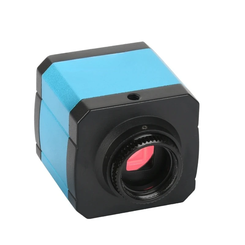 High definition 21 million pixel industrial camera microscope HDMI/USB output connected to computer for photography and video