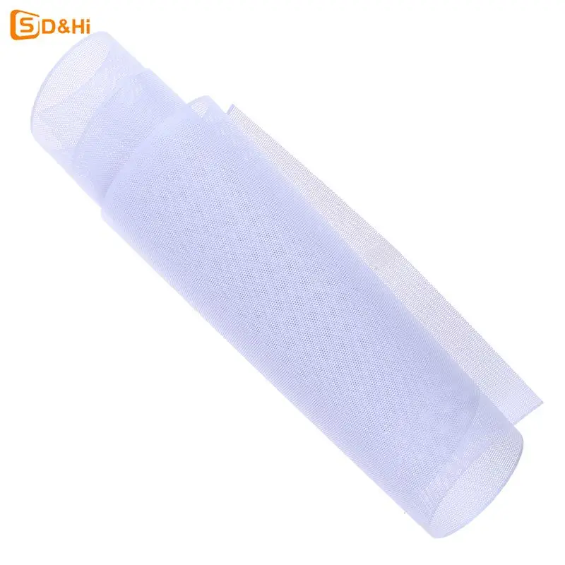 white/black Computer Mesh Case Fan Cooler PVC Dust Filter Case Dustproof Cover Chassis Dust Net Magnetic Strip 30 * 100cm