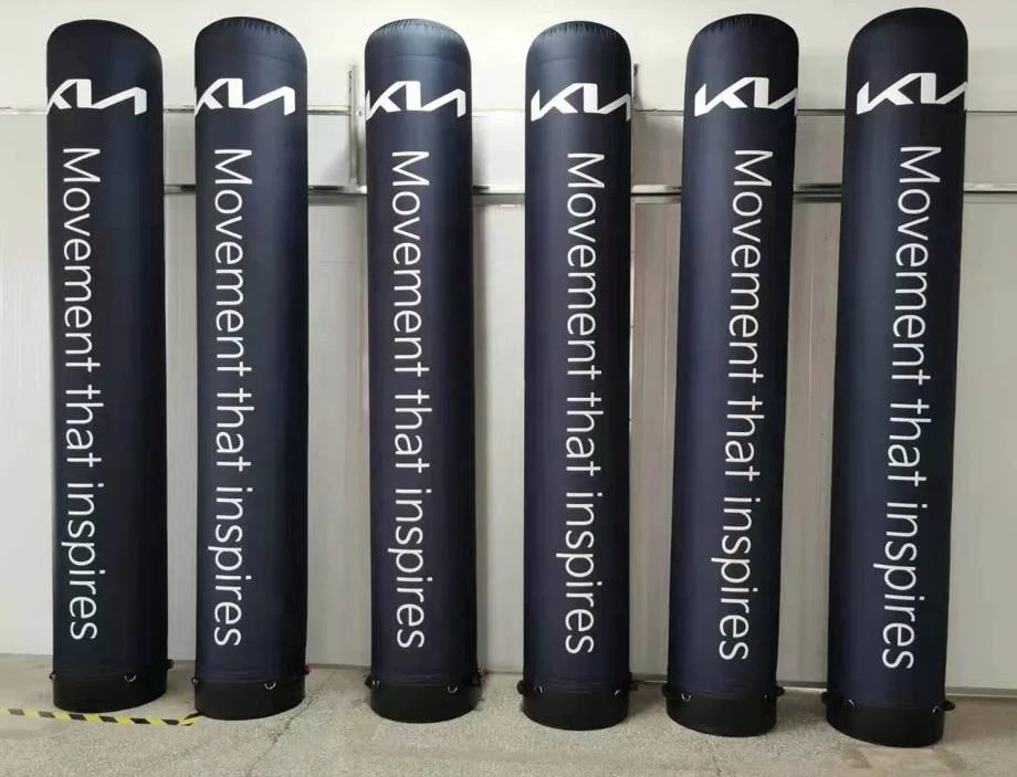 Stage Huge Inflatable Pillar Custom Long Inflatable Light Tube Events Air Column Inflatable for Decoration