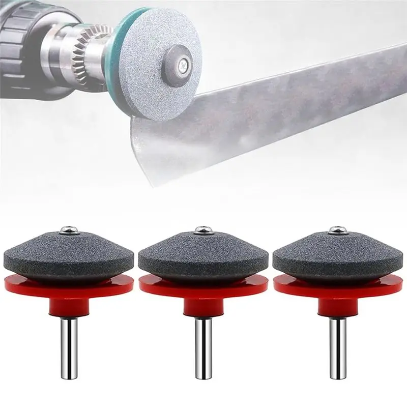 Lawnmower Dull Blade Sharpener, Lawn Mower Blade Sharpener Tool, Universal Blade Sharpeners For Lawn Mowers,Red