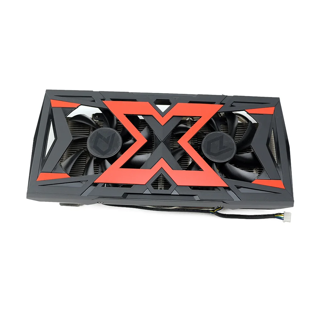 Imagem -02 - Dissipador de Calor da Placa de Vídeo de Refrigeração Tubo de Cobre Dissipação de Calor Super Powercolor Dataland Rx480 470 rx 580 570 Pla09215b12h