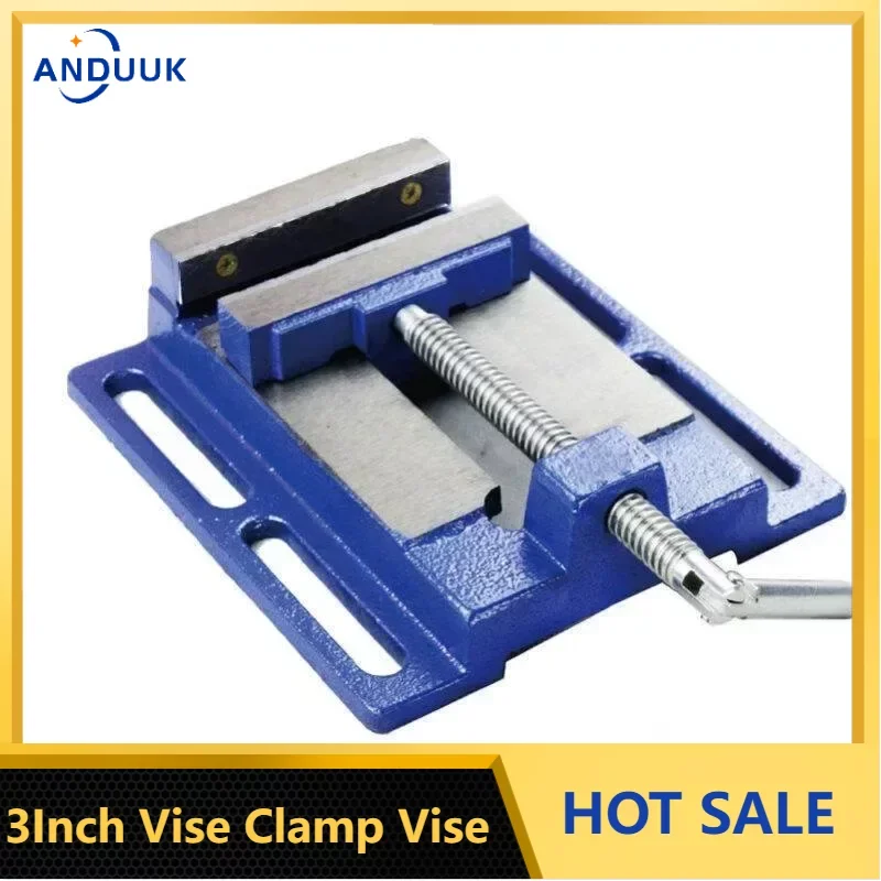 

3Inch Vise Clamp Carpentry Bench Vise For CNC Milling Machin Stand Lathe Drill Press Workshop Machine Tools