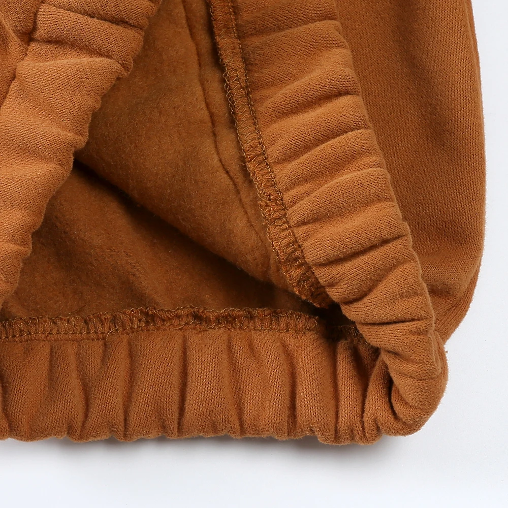 1-7y Winter 2pcs Kinder Jungen Kleidung setzt warme Anzüge Baumwolle Fleece Kapuzen pullover Jogging hose Kinder Set Mädchen Trainings anzug Sporta nzug – Detail 10