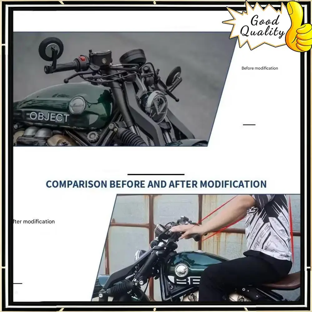 Good Quality FOR BENDA NapoleonBOB 500 heightened handlebar lightning handlebar modification accessories
