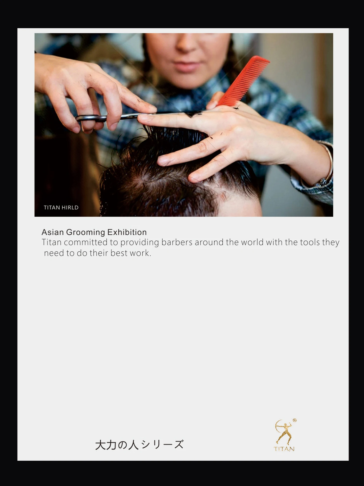 Titan Friseurschere Barbierwerkzeug für Haare Professionelle Effilierschere VG10 Stahl 6,0 Zoll – Detail 10