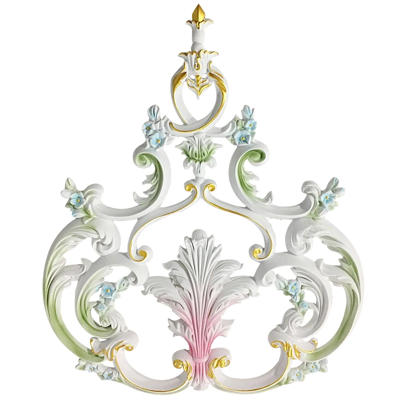 

Carved decoration non-plaster applique flower piece hollow carving wall sticker relief flower background wall decoration