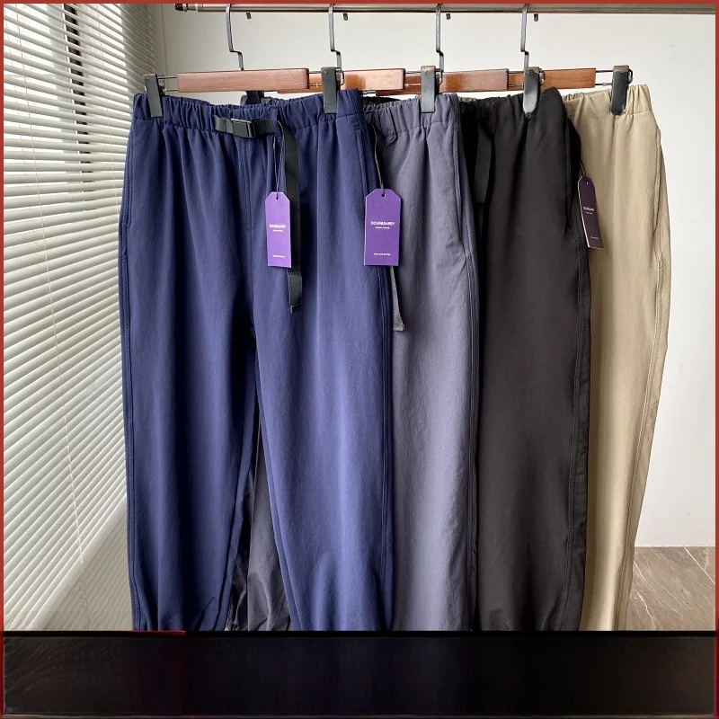 

Light Outdoor Workwear Loose Fit Men's Cargo Pants Ci Boy Functional Trousers with Cuffs Trendy Straight Leg Long Trousers