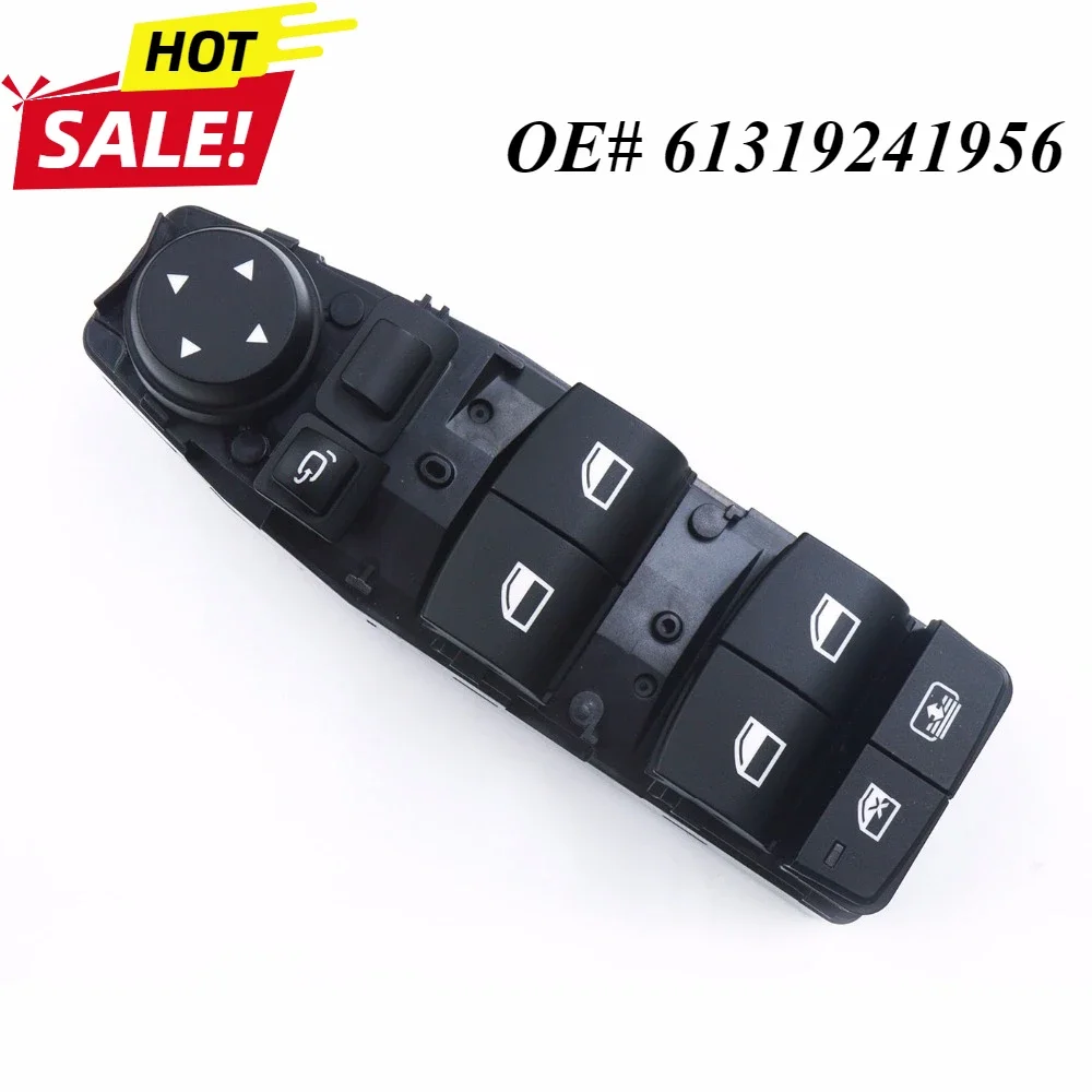 

61319241956 For BMW F02 F04 F06 F07 F10 F11 F18 520 523 525 528 530 535 640 5er 7er Driver Window Mirror Switch Control Button