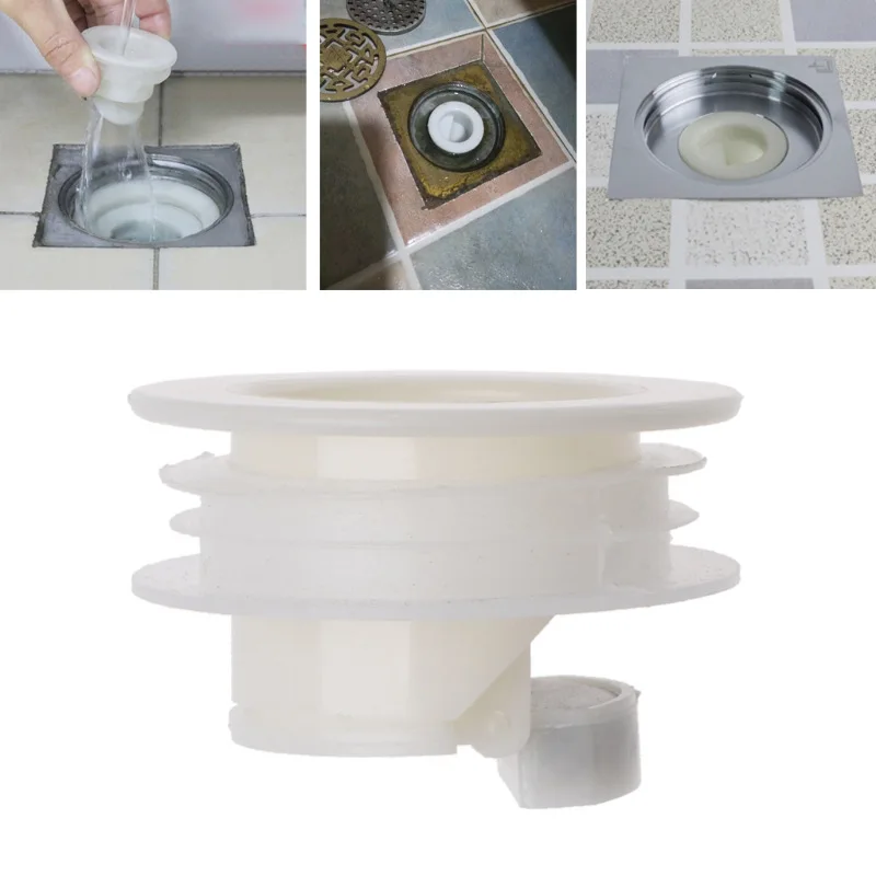 2PC Bathroom Floor Drain Deodorant Core Bathroom Balcony Sewer Inner Core