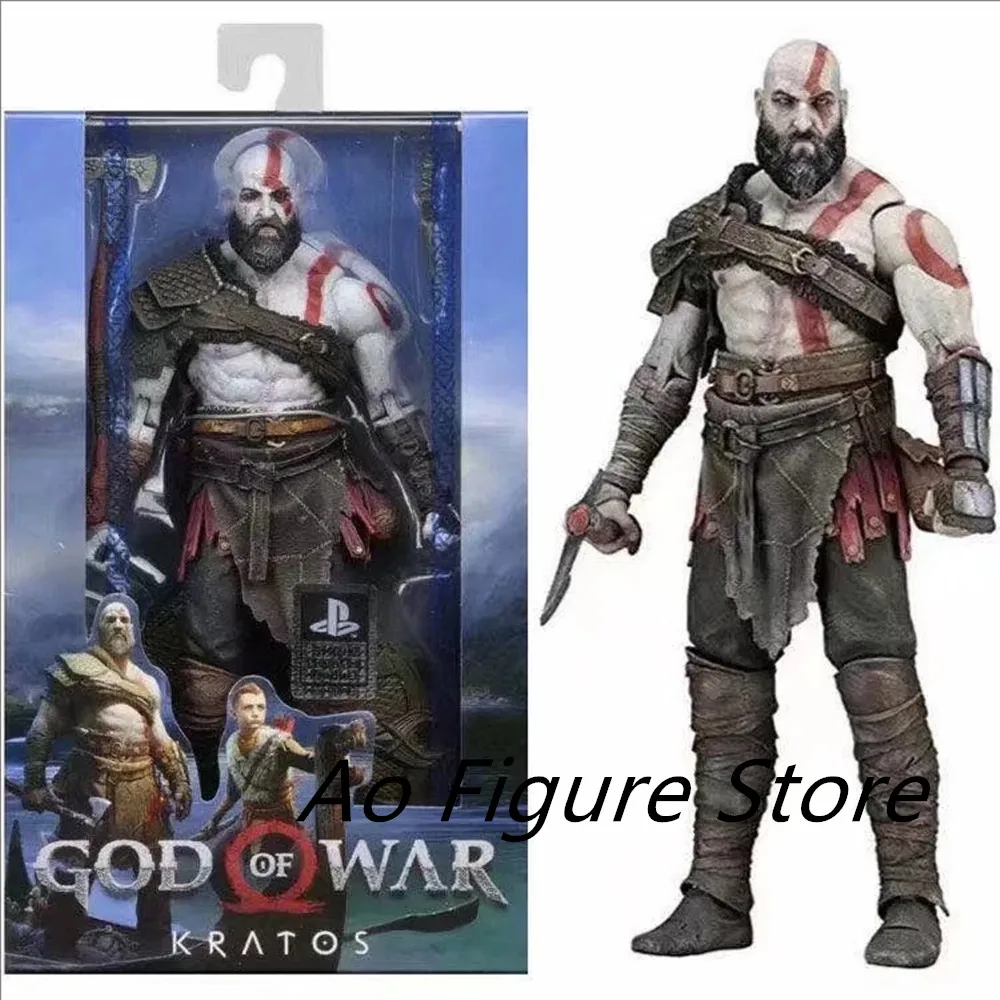 

18cm NECA God of War Ghost of Sparta Kratos PVC Action Figure Statue Toy Gift Collection Doll Boy Children Holiday Gift