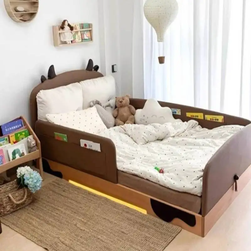 

Decoration Safety Kids Beds Europe Cheap Simple Custom Design Kids Beds Modern Style Wooden Lettino Per Bambini Furniture