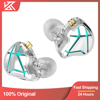 KZ ESX Metal Wired Earphone 12MM Huge Dynamic Headset With Microphone In-Ear Monitor Sport Game Music HiFi Phone Headphone 3.5MM