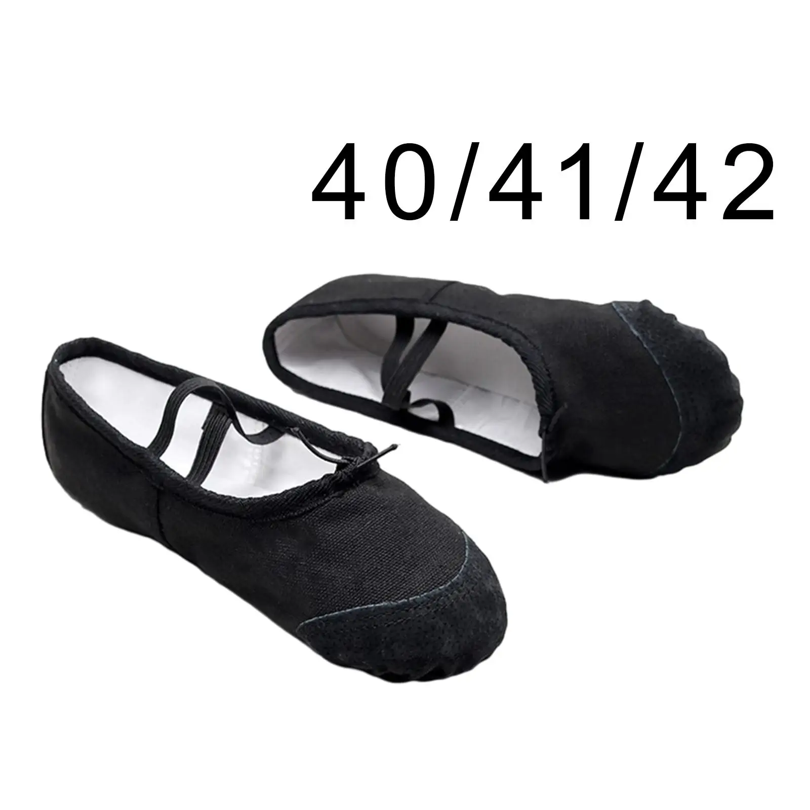 Ballet Shoes Exercise Body Dancing Shoes Training Fashion with Elastic Straps Split Sole Ballet Flats Gymnastics Yoga Shoes