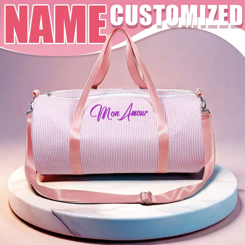 Personalized Duffle Bag Girls Overnight Bag Personalized Ballet Bag Personalized Dance Bag Kids Duffle Bag Gift