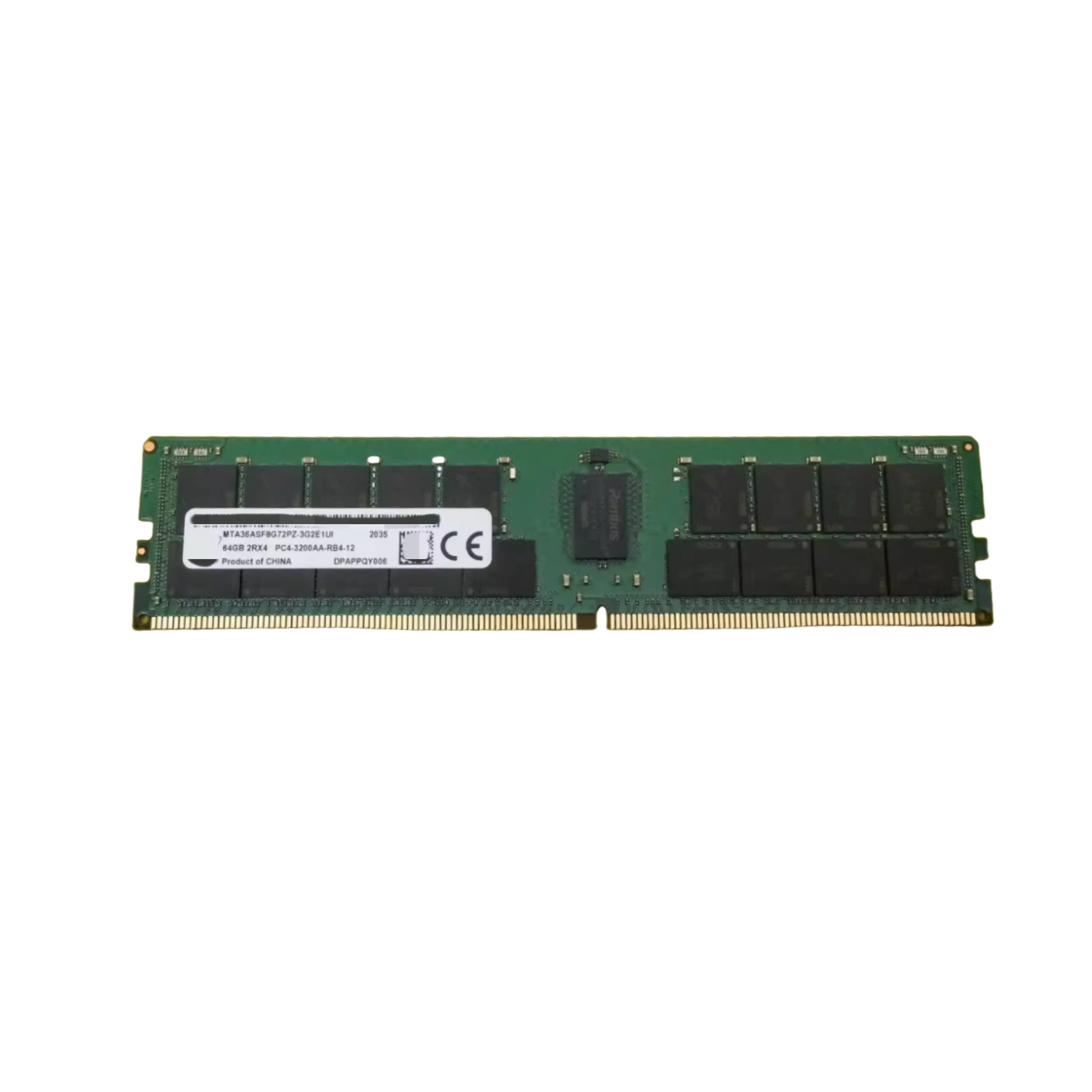 

MTA36ASF8G72PZ-3G2E1 64G 2RX4 PC4-3200AA-R