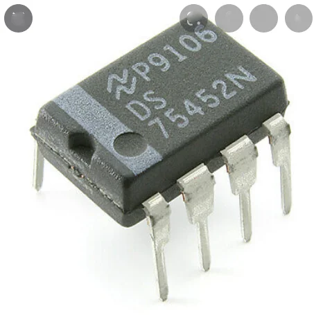 

10 unids/lote SN75452BP DS75452N HD75452BP DIP-8 75452 SN75452 DS75452 HD75452