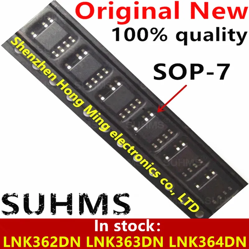 (10piece)100% New LNK362DN LNK363DN LNK364DN sop-7 Chipset