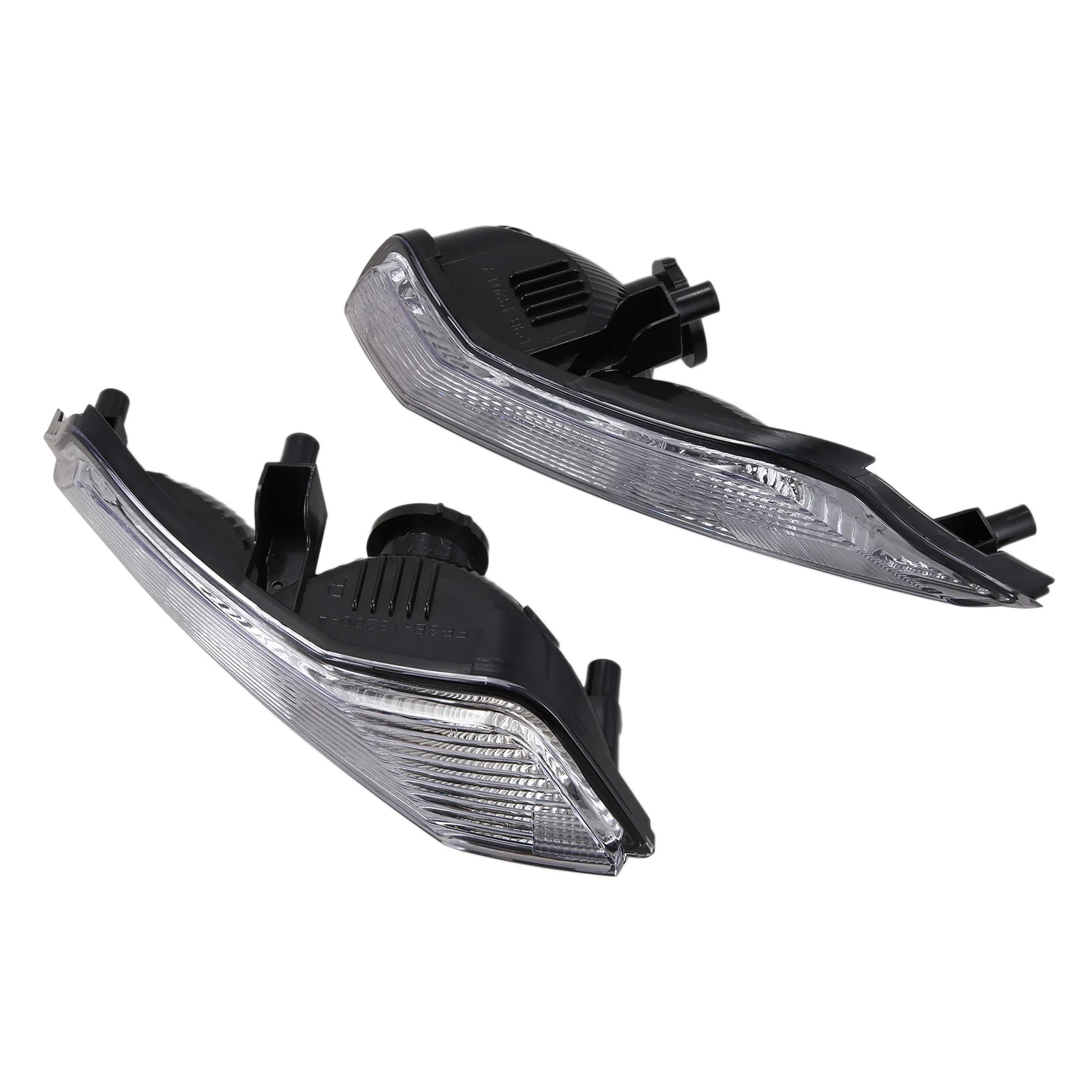 Turn Signal Light Cover para Ford Mustang, Tampa de lâmpadas de estacionamento, 2015, 2016, 2017, par direito e esquerdo