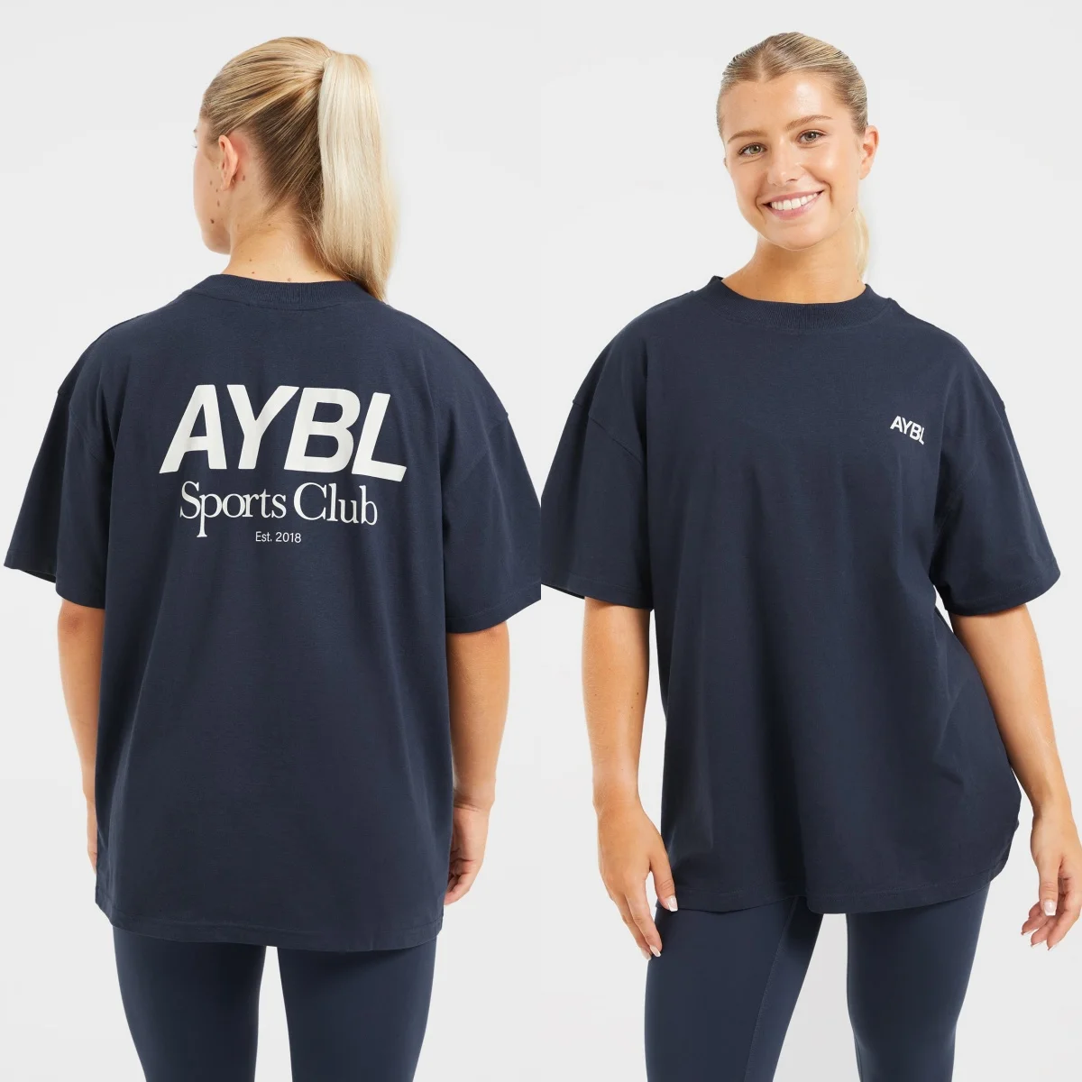 Klassisches Weißes Sportclub Oversized GYM Fitness Sport Marken-Grafik-T-Shirt aus Baumwolle für Herren und Damen, Lockeres Workout-Oberteil – Detail 7