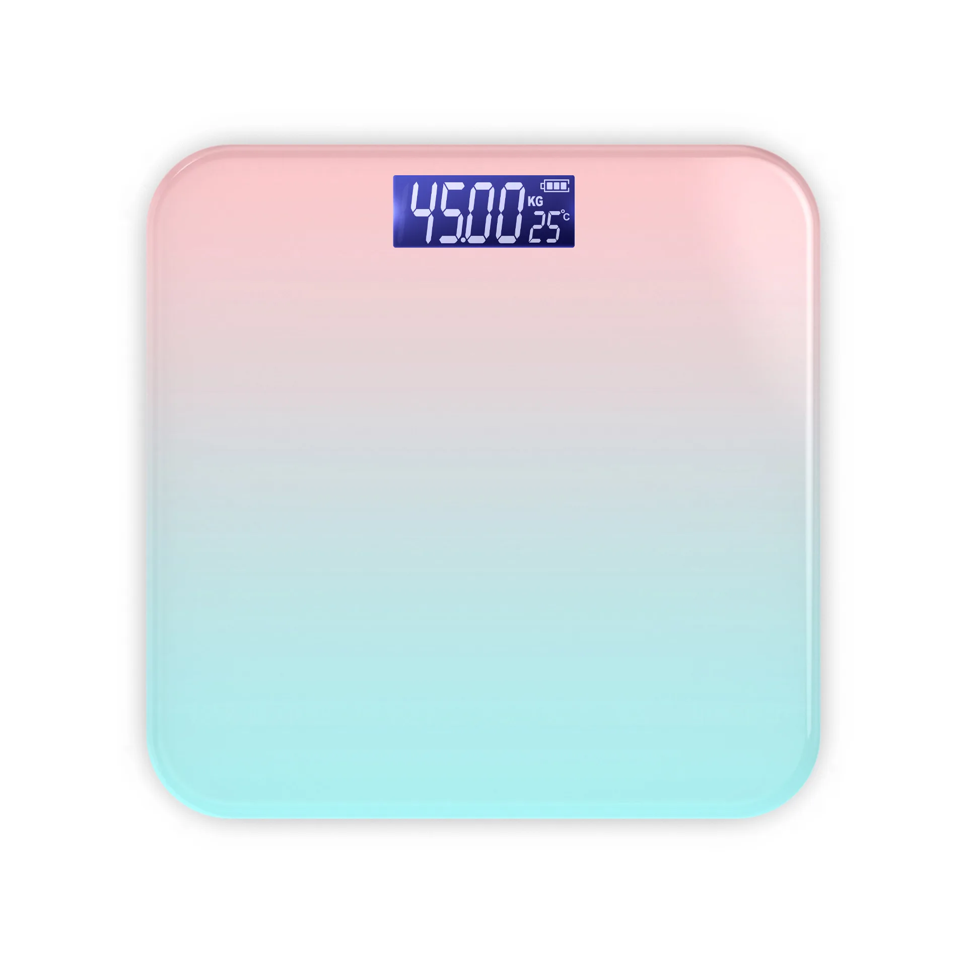 Weight Scale Gradual Color Change Smart Bluetooth Body Fat Scale Weight Home Charging Accurate Body Fat Scale