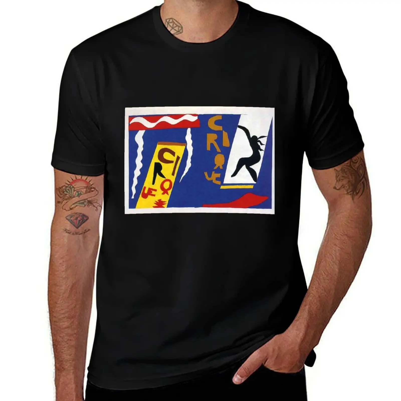 Henri Matisse The Circus T-Shirt Comfortable Work Wear Tee T-Shirt