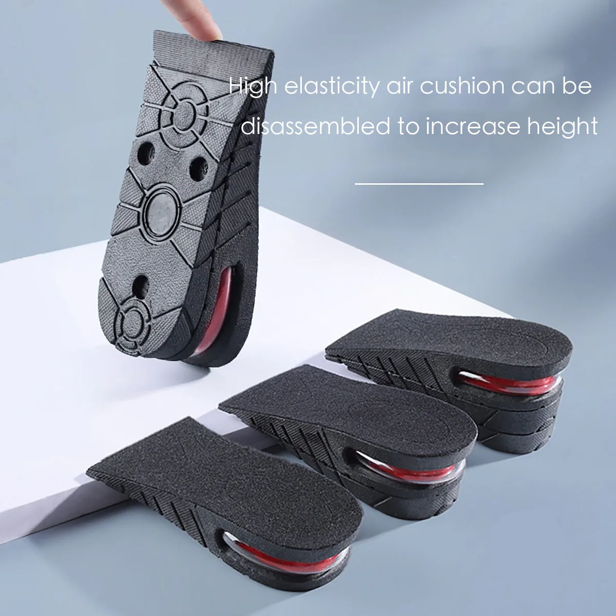 Elevated Insole Summer Mens and Womens One Pair Invisible In