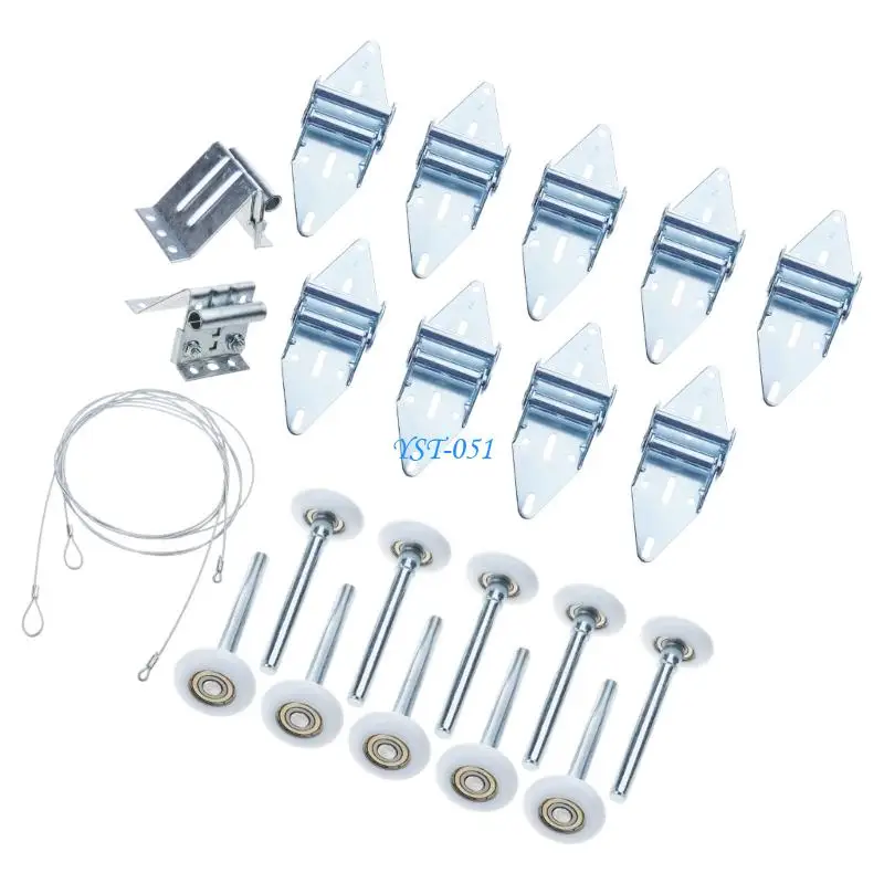 E15A Full Garage Door Hardware Replacement Collection With metal Construction