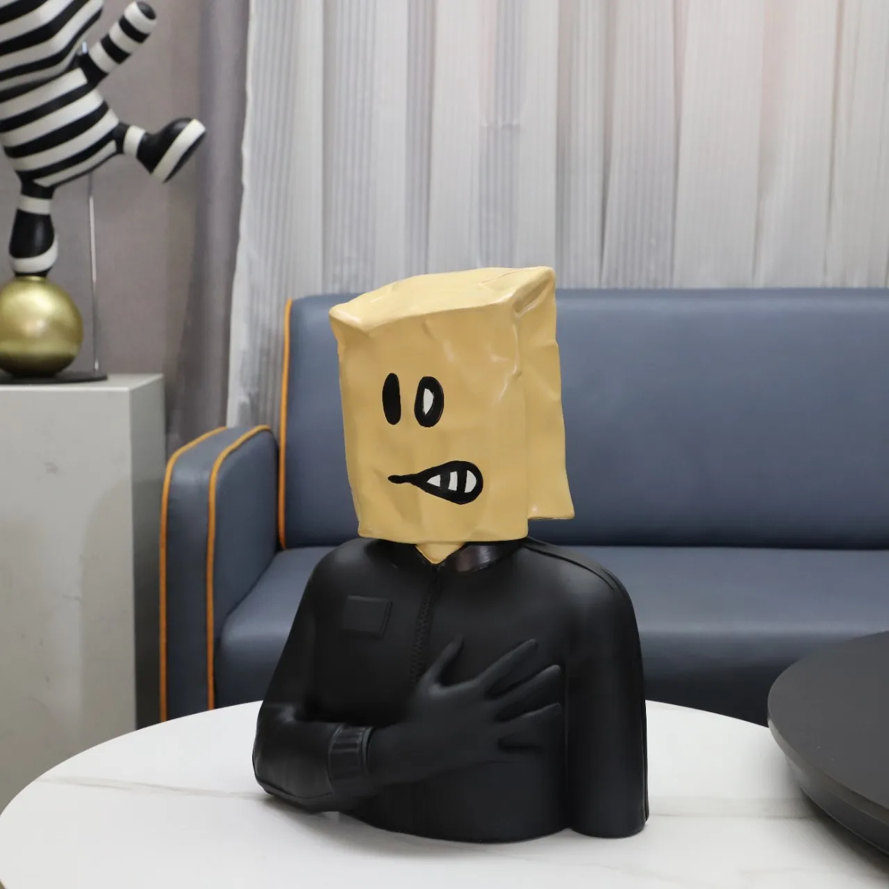 

Simple modern creative abstract character avatar ornament LivingRoom Decoration Home Accessories Resin Figure Sculpture